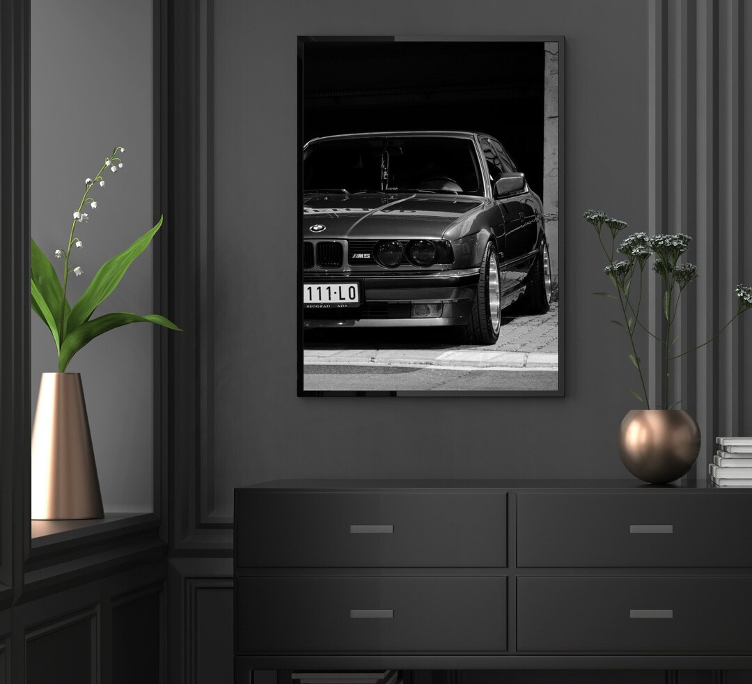 Bmw Car Poster Bmw Wall Art Digital Wall Art Car Wall Art Printable Car ...