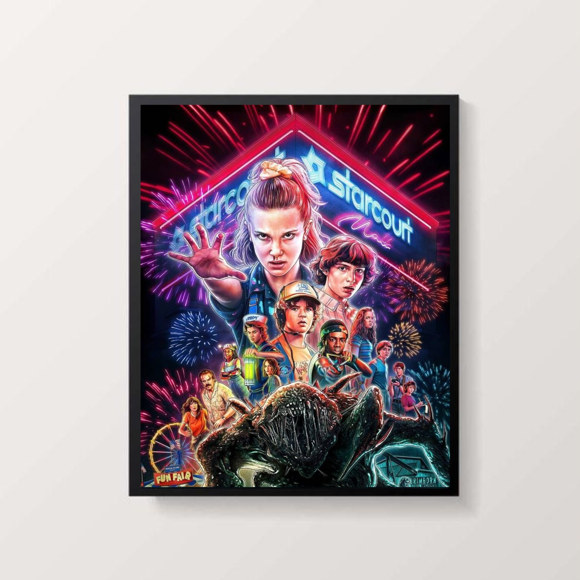Stranger things - printable wall art - Stranger things poster - stranger things digital download - stranger things printable