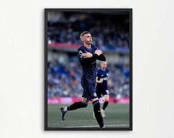 Cole Palmer Wall Art Cole Palmer Poster Digital download Cold Palmer Chelsea Fc Sports Poster Football Wall Art