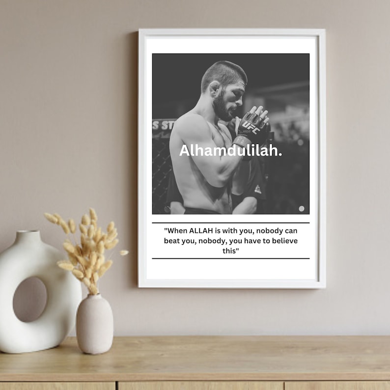 Khabib Nurmagomedov, Khabib Zitat, khabib religiöser Spruch, khabib