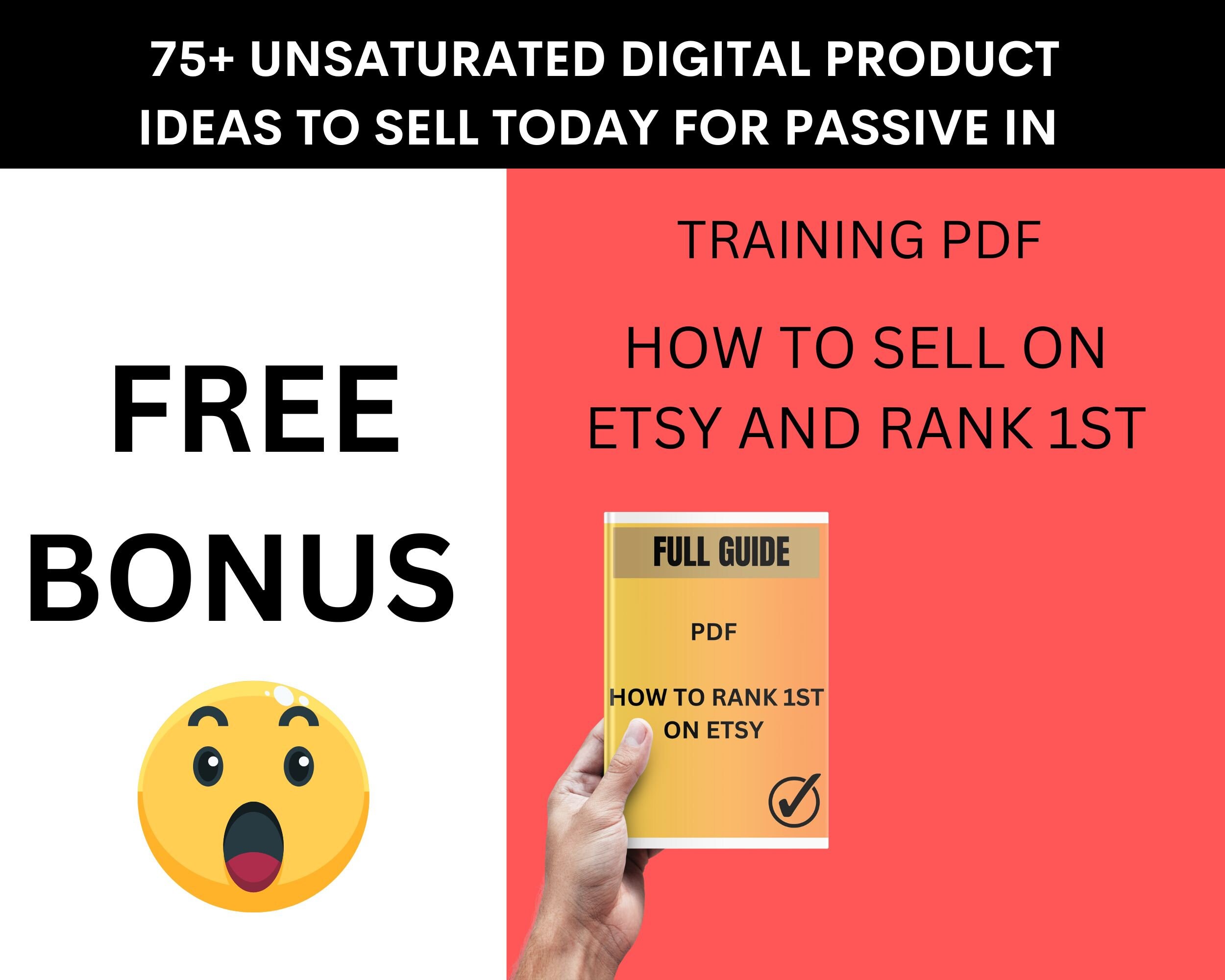 75+ Digital Products Ideas to Sell Today for Passive Income, Etsy ...