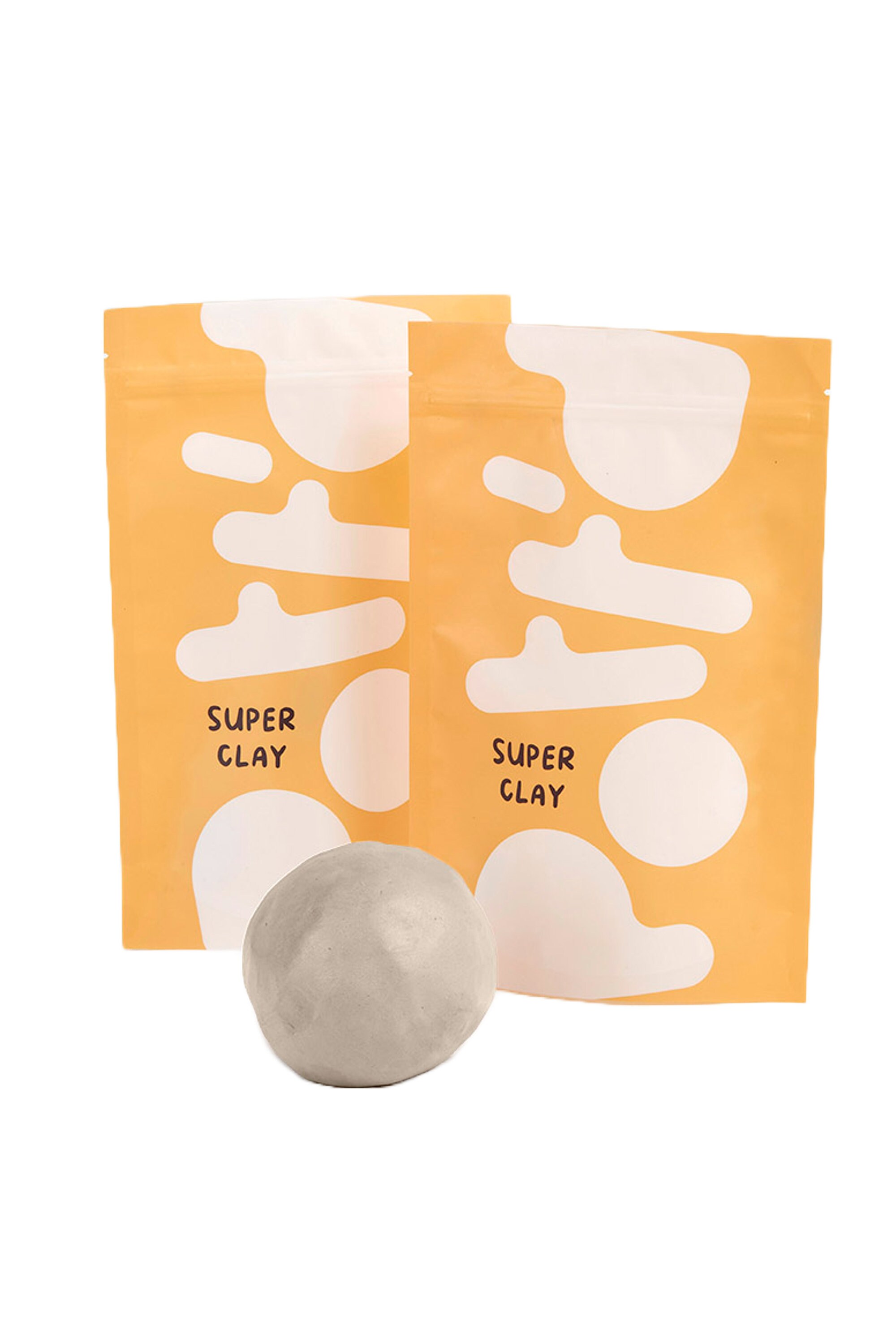 Pott'd Extra Pack of Premium Air-dry Clay (1kg) Pottery for Beginners | Air Dry Modelling Clay, Adult Pottery Kit