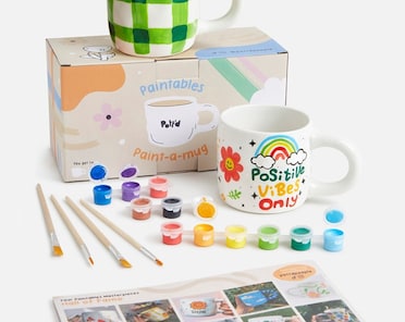 Improvisez-vous Artiste De Peinture Sur Céramique Grâce à Ces Kits Personnalisables, à Emporter