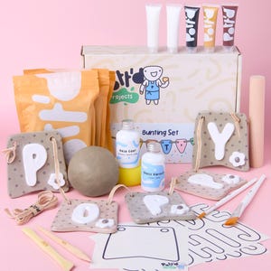 Pott&#39;d Mini Pottery Kits | Best Air Dry Clay Pottery Kit for Adults | Includes Paints, Brushes, and Tools | FREE online video tutorial