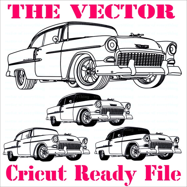 56 Chevy Svg - Etsy