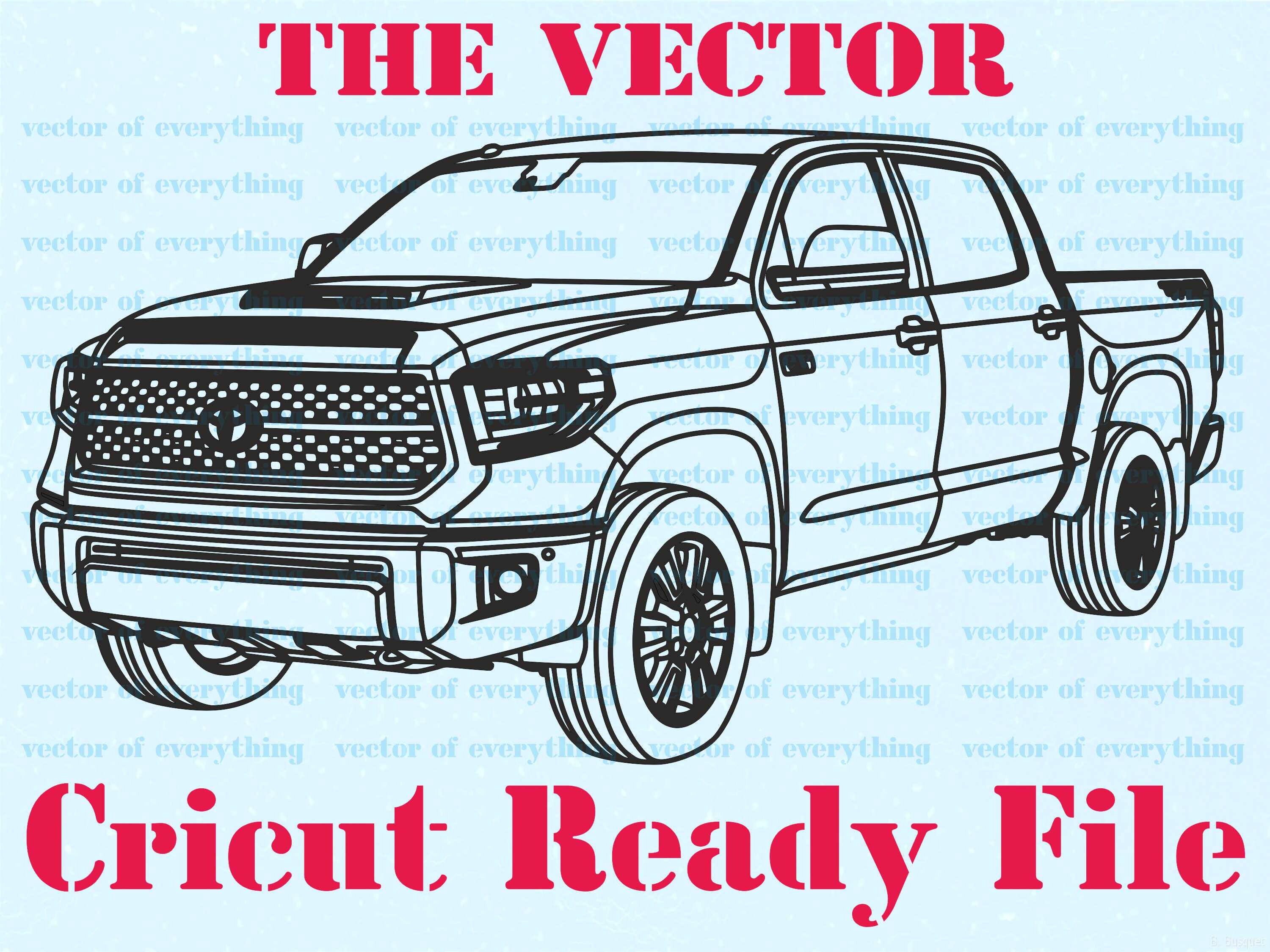 Japanese Truck Tundra SVG Vector Cut File Cricut Etsy