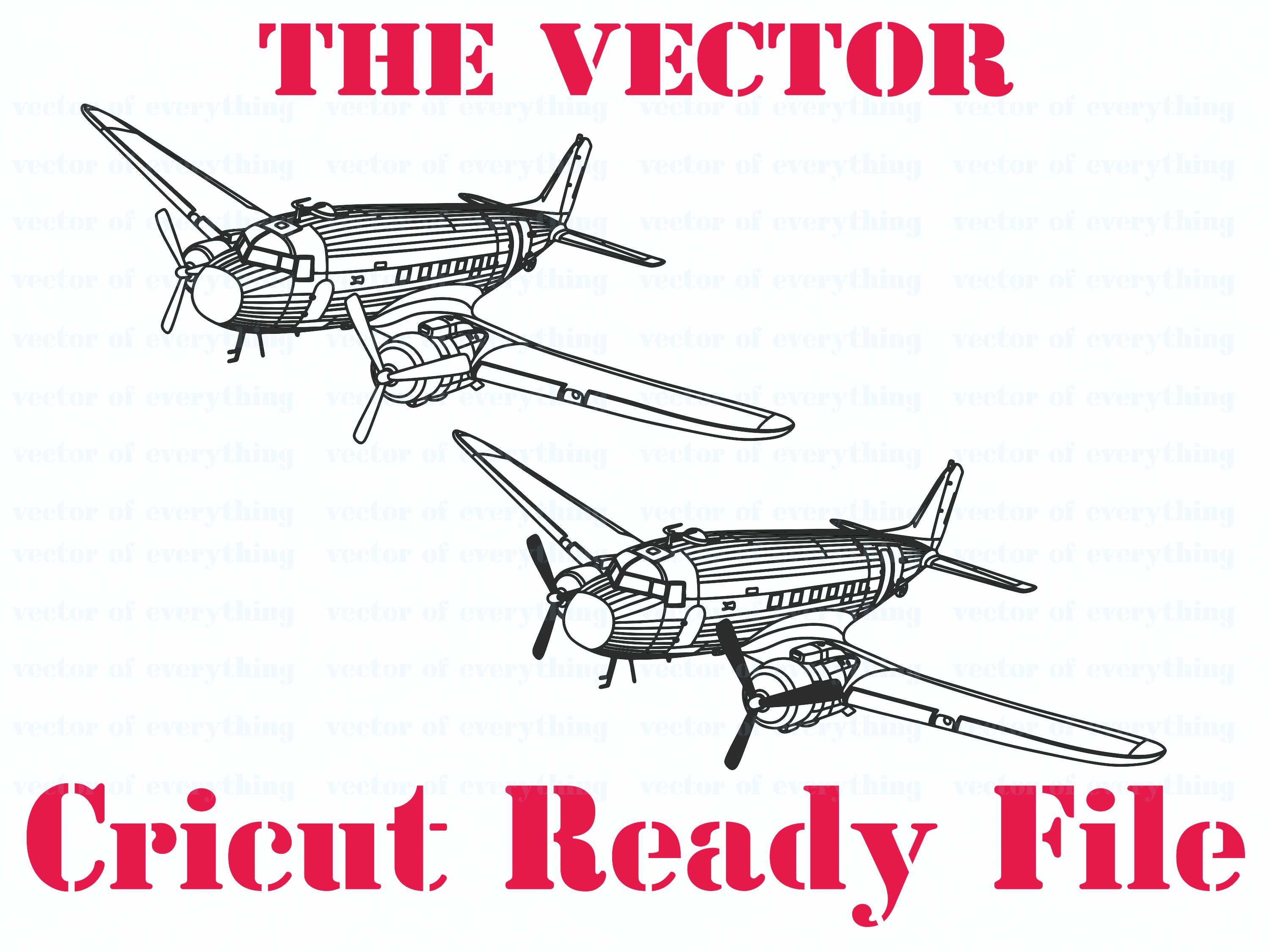 Douglas C 47 Decal 