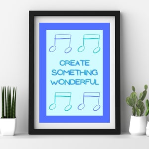 Make Something Great - Digital Print, Cute, Inspiring Wall Art