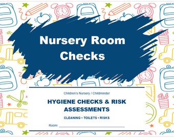 Guardería infantil o guardería Controles de higiene y evaluación de riesgos Microsoft Word, Open Office o Libre Office