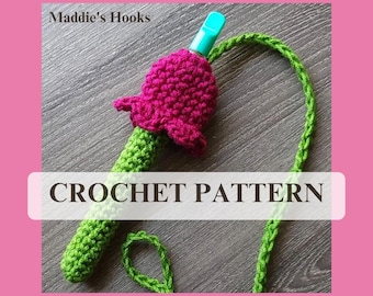 Bellflower Penjamin Pocket – Vape Pen Holder – Beginner Friendly Crochet Pattern (PDF Pattern, US Terms)