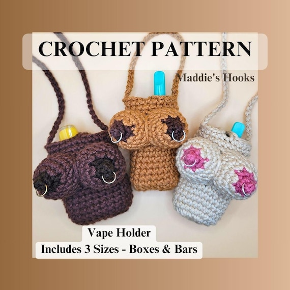 Penelope Pocket  Vape Holder  Beginner Friendly Crochet Pattern (US  Terms) - Etsy