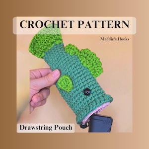 Largemouth Puff Puff Bass Penjamin Pocket, Fish Vape Holder Crochet Pattern – Beginner Friendly