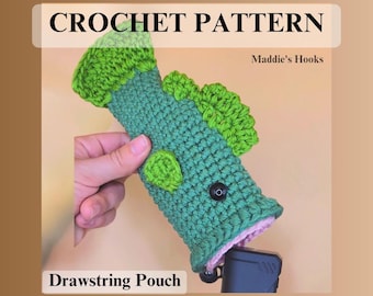 Largemouth Puff Puff Bass Penjamin Pocket, Fish Vape Holder Crochet Pattern – Beginner Friendly