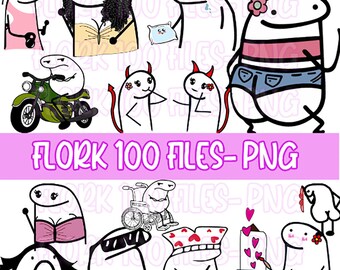 100 Florks- Deformites-Memes- png- transparent background- Transparent  background Inactive