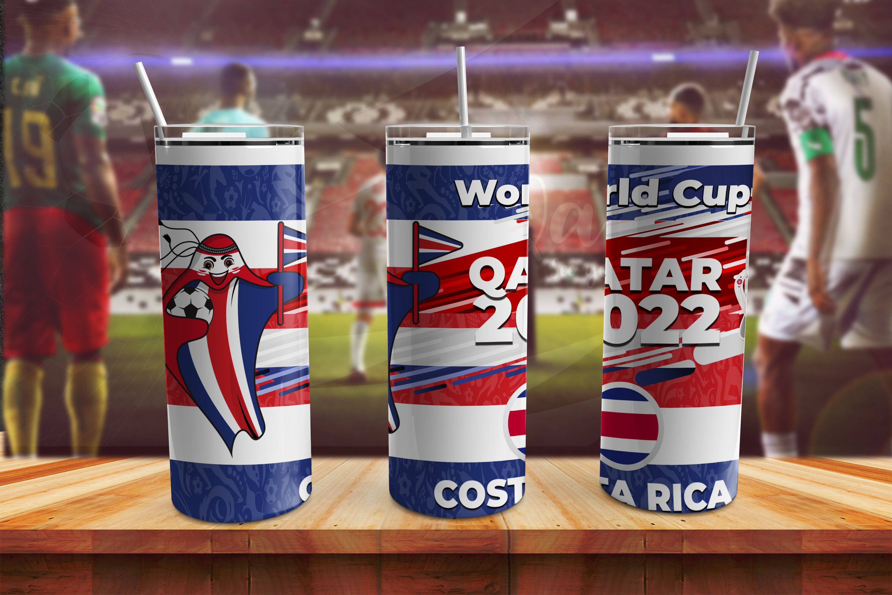 TUMBLER World Cup QATAR Sublimation Mundial QATAR Vasos 20 Oz Etsy