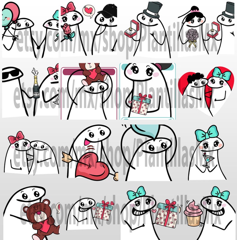 25 florks in love boyfriends valentine s day png 300dpi etsy