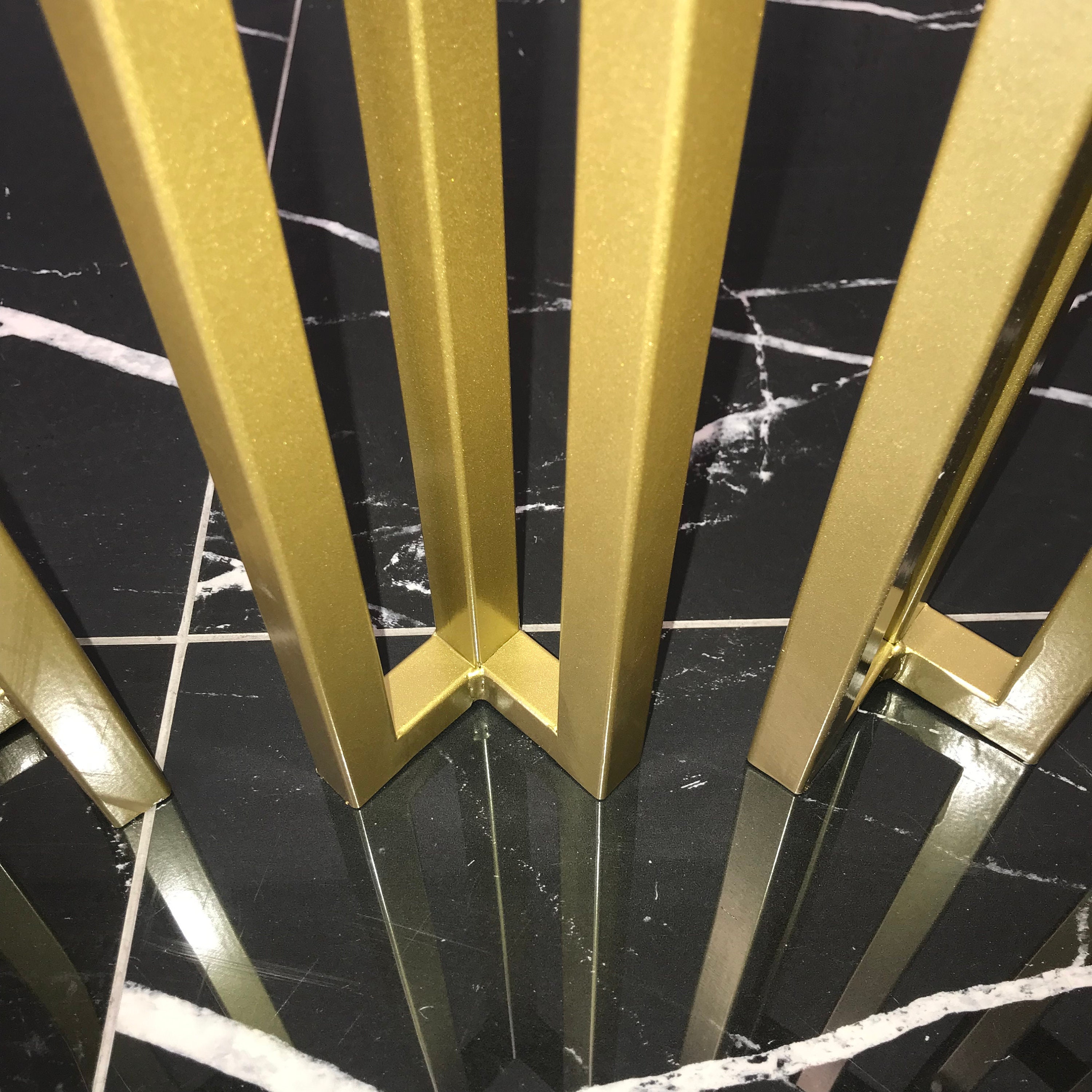 Gold Metal Table Legs Set Of4 Dining Table Legs Metal Desk Etsy Australia