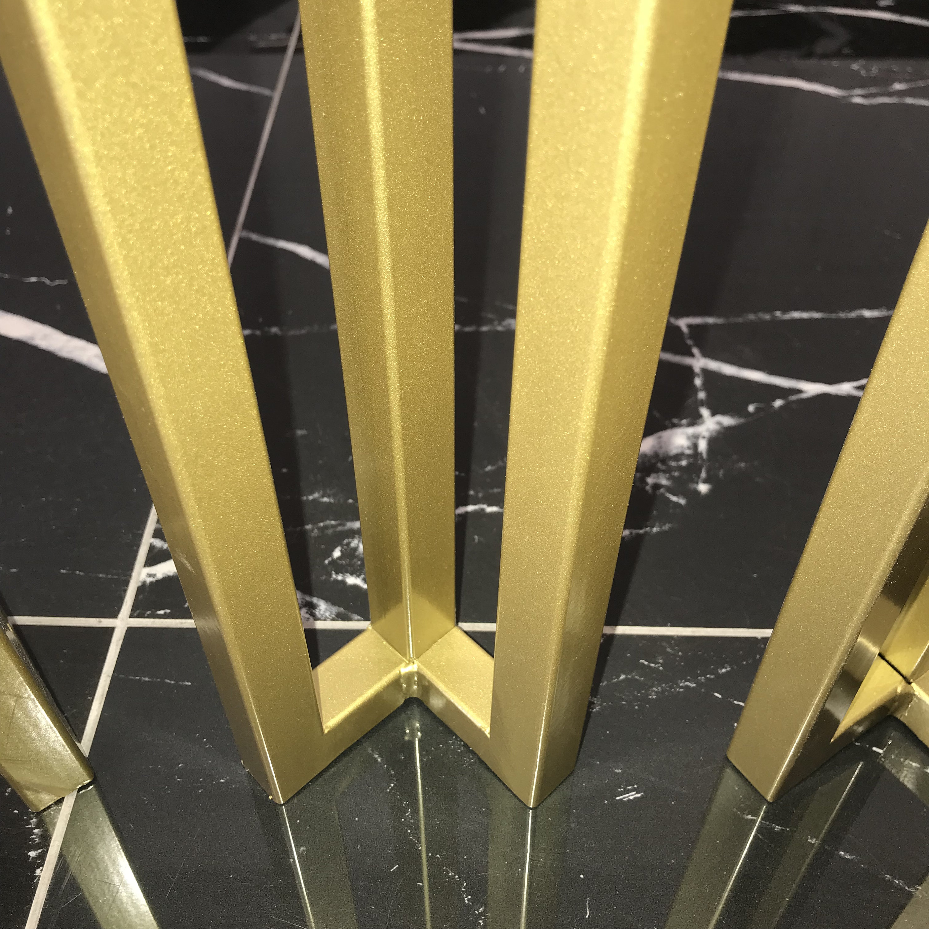 Gold Metal Table Legs Set Of4 Dining Table Legs Metal Desk Etsy Australia