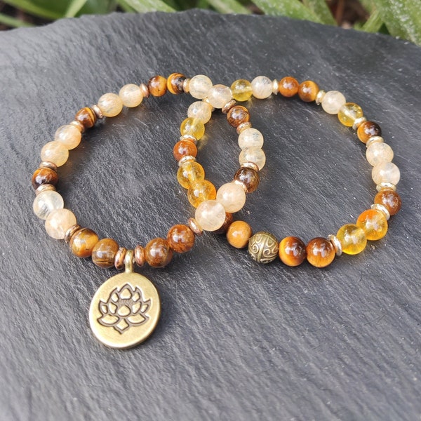 Prosperity Bracelet, Money & Good Luck Bracelet, Abundance Bracelet, Money Bracelet, Wealth Mala Bracelet