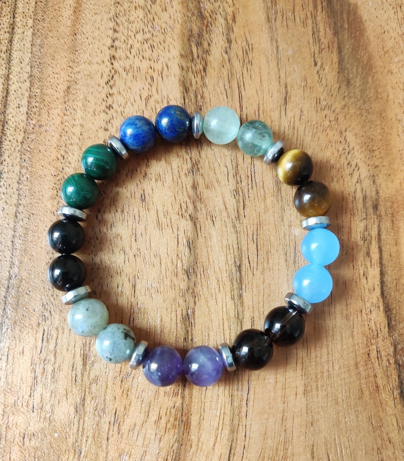 ADHD Support, Focusing and Concentration Bracelet, Calming Bracelet, ADHD Support Crystal Bracelet, Children, Teenager, Adult Bracelet