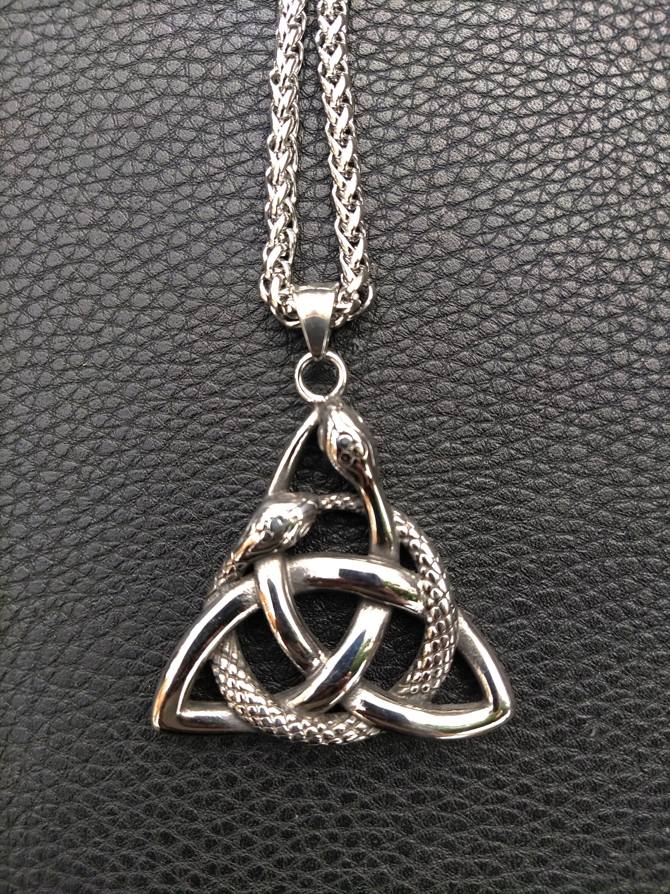 Snake knot necklace new arrivals