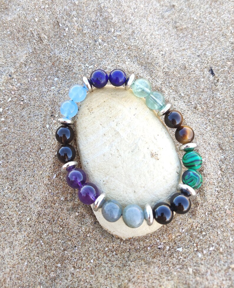 ADHD Support, Focusing and Concentration Bracelet, Calming Bracelet, ADHD Support Crystal Bracelet, Children, Teenager, Adult Bracelet