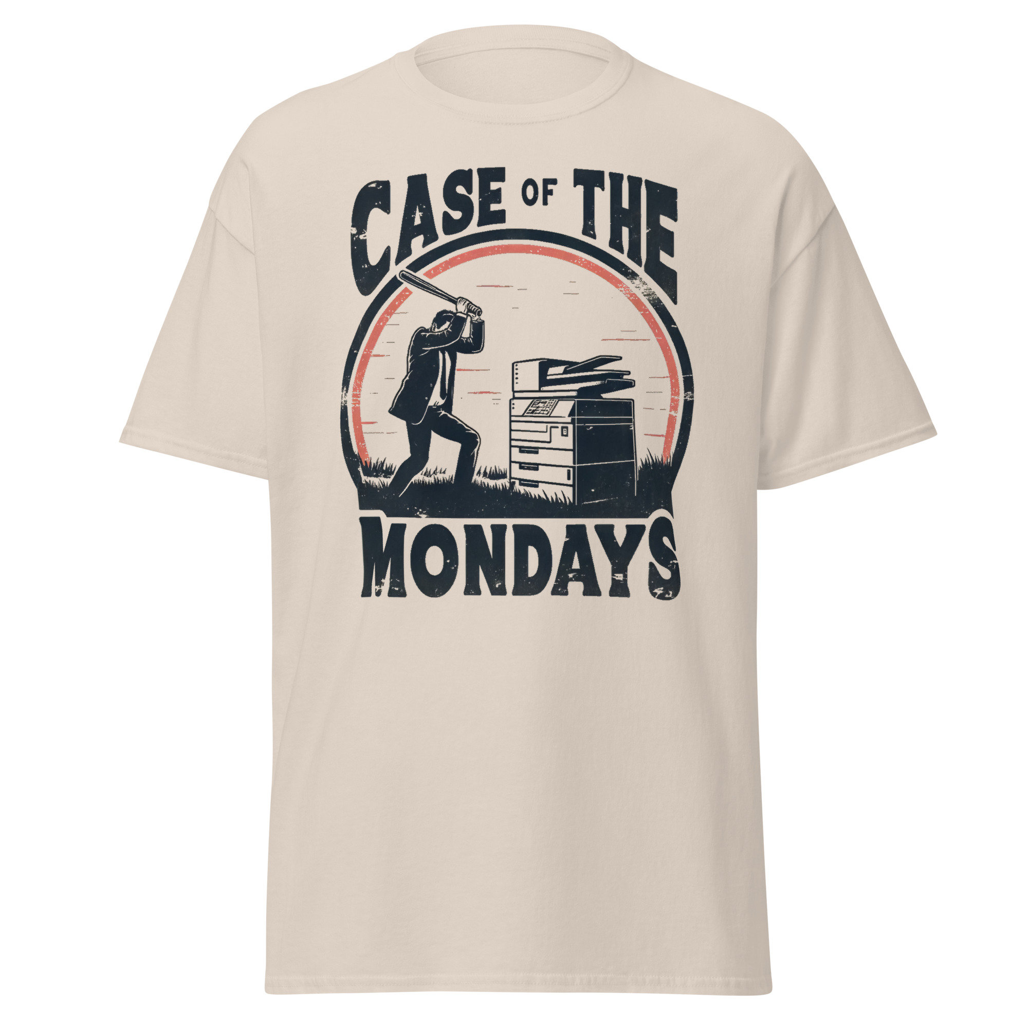 Case Of The Mondays Meme Tshirt | Funny Office Coworker Friend Gift | Office Space Inspired Tshirt |Comfort Colors | Funny Shirt For Dad