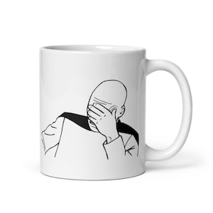 Tazza Meme WTF / Tazza da caffè in ceramica / Tazza da caffè Meme / Regalo tazza divertente / Tazza spaziale / Tazza grafica divertente