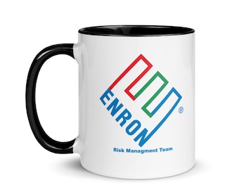 Enron Risk Management Team Meme Mug | Stocks Coffee Mug