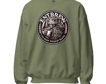 Sudadera Entbrew Deep Forest Blend Coffee - Suéter unisex estilo nerd