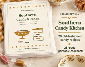 Southern Candy Kitchen Cookbook PDF: 20 Old-Fashioned Recipes, Kentucky Pull Candy & Appalachian Favorites