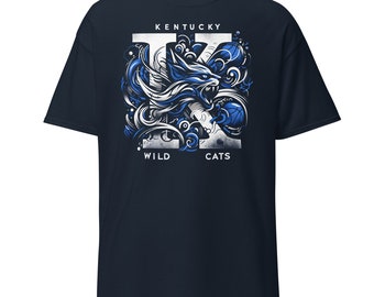 T-shirt Kentucky Wildcats: abstract T-shirt met wilde kat
