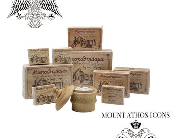 Mont Athos Encens 50gr/1.76 oz Monastère de Gregoriou -Thymiama Agiou Orous, Encens grec, Encens orthodoxe / Grec / Fait à la main