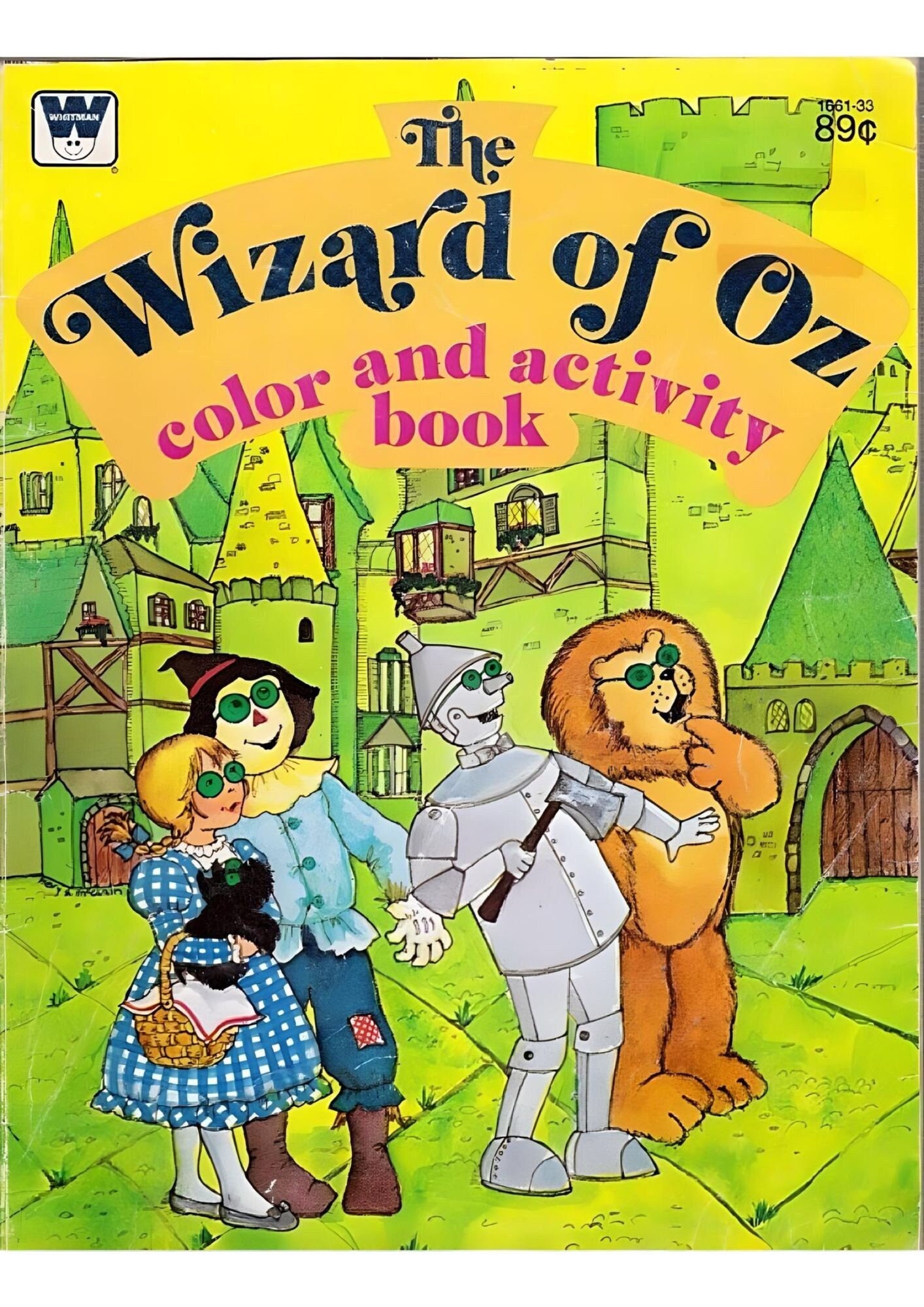 Coloring Book the Wizard of Oz 1976 Printable PDF Instant Digital ...