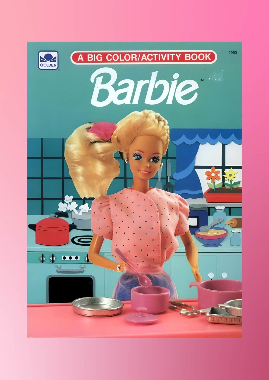 vintage-coloring-book-barbie-printable-pdf-instant-digital-download-54-pages-to-color-retro-kids