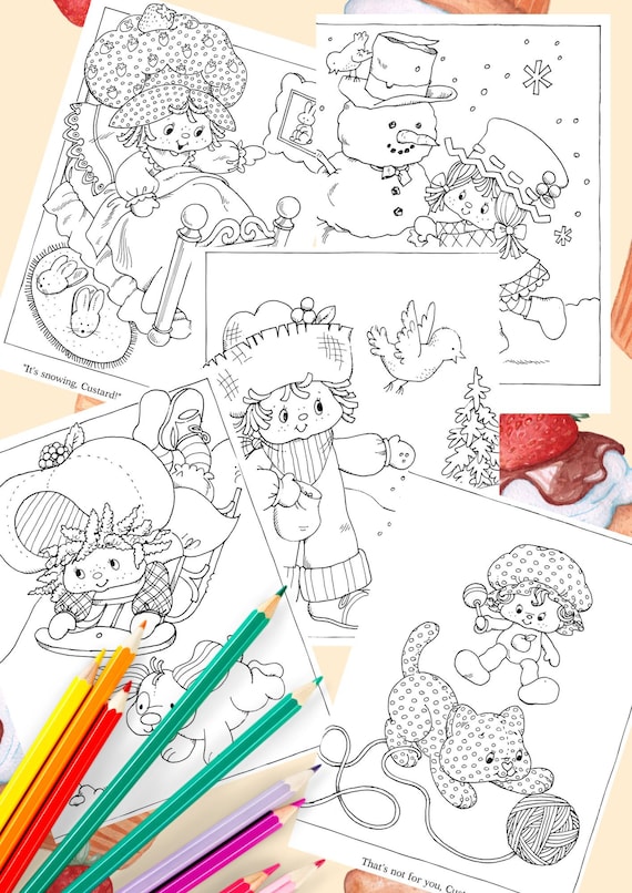 Strawberry Shortcake Coloring & Activity Book Vintage Fun (only 1 Coloring  Book)