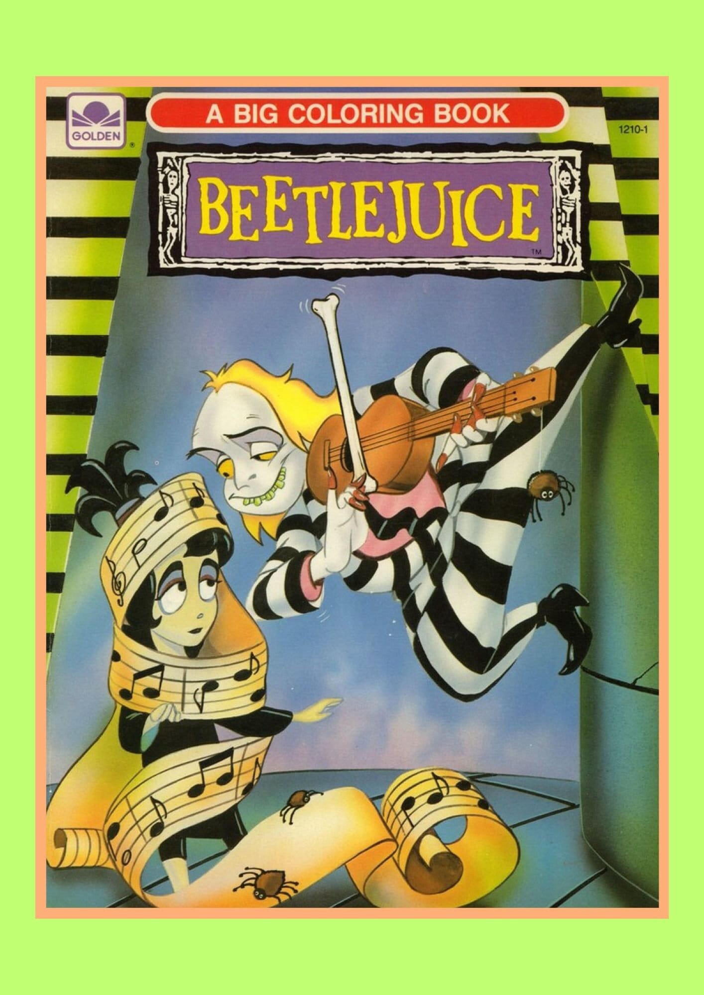 Coloring Book Beetlejuice Printable PDF Instant Digital Download ...