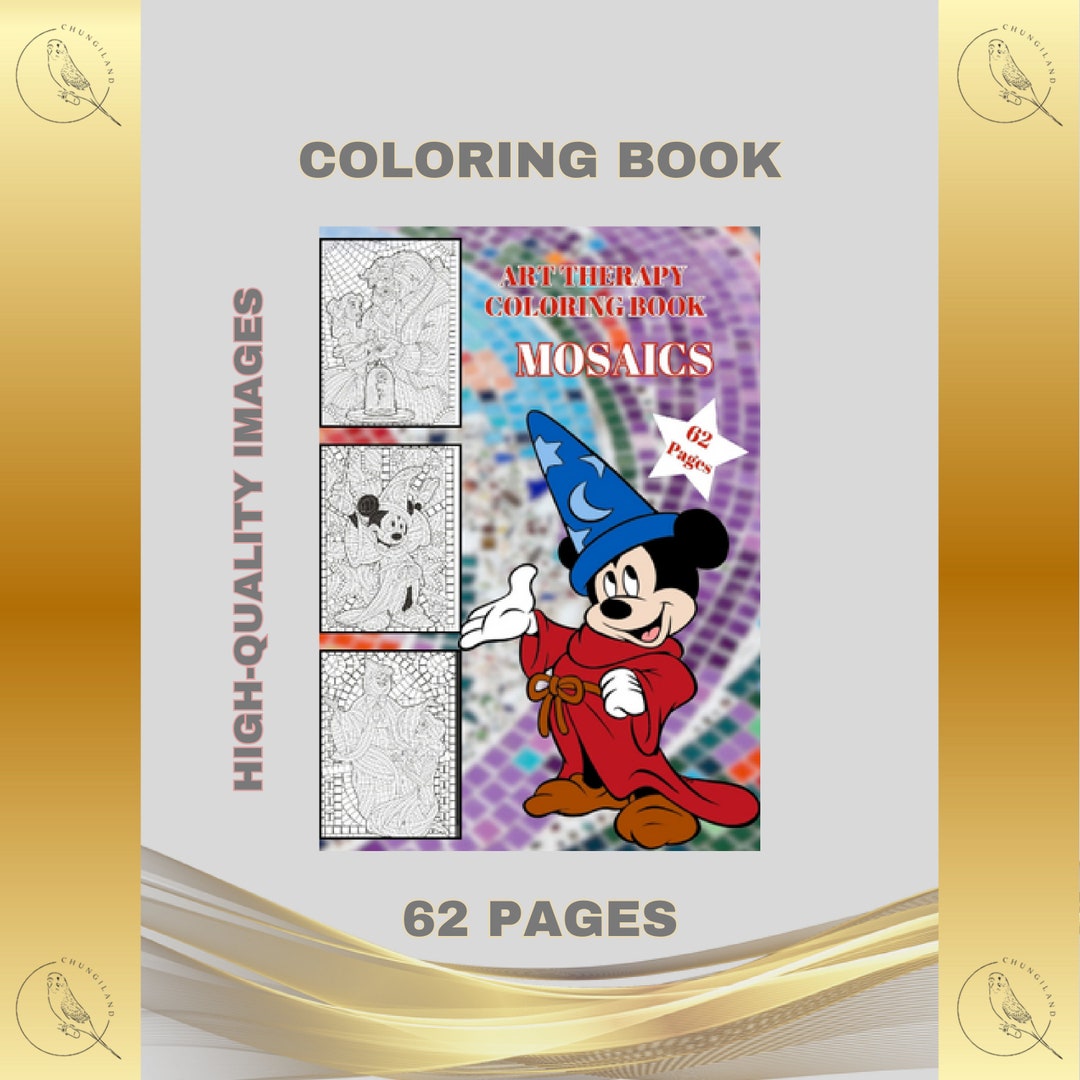 Coloring Book With Color Guidelines.pdf Coloring Book Instant Download PDF Format 62 Pages to Color Adults ...
