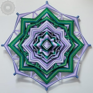 Mandala - ELEMENTS - TREES AND FIRE &quot;Never stop growing and blooming&quot;