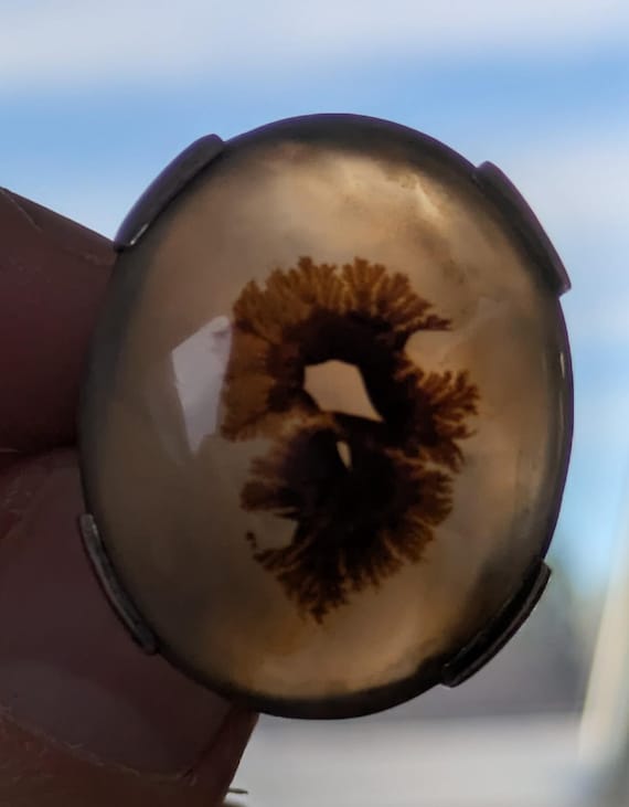 Antique Large Statement Silver Mounted Scenic Cha… - image 16