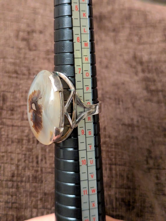 Antique Large Statement Silver Mounted Scenic Cha… - image 15