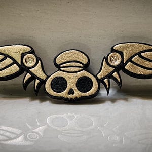 Serial Designation N's actual irl sized Hat Pin (inspired by Murder Drones)