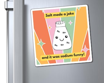 Chemistry Pun Magnet, Science Teacher Gift, Lab Decor