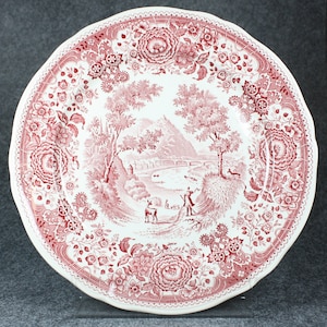 Dinner Plate - Villeroy & Boch - Burgenland Red - Vintage