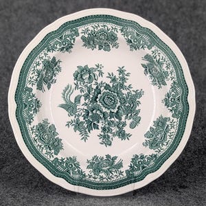 Soup Plate - Villeroy & Boch - Pheasant Green - Vintage