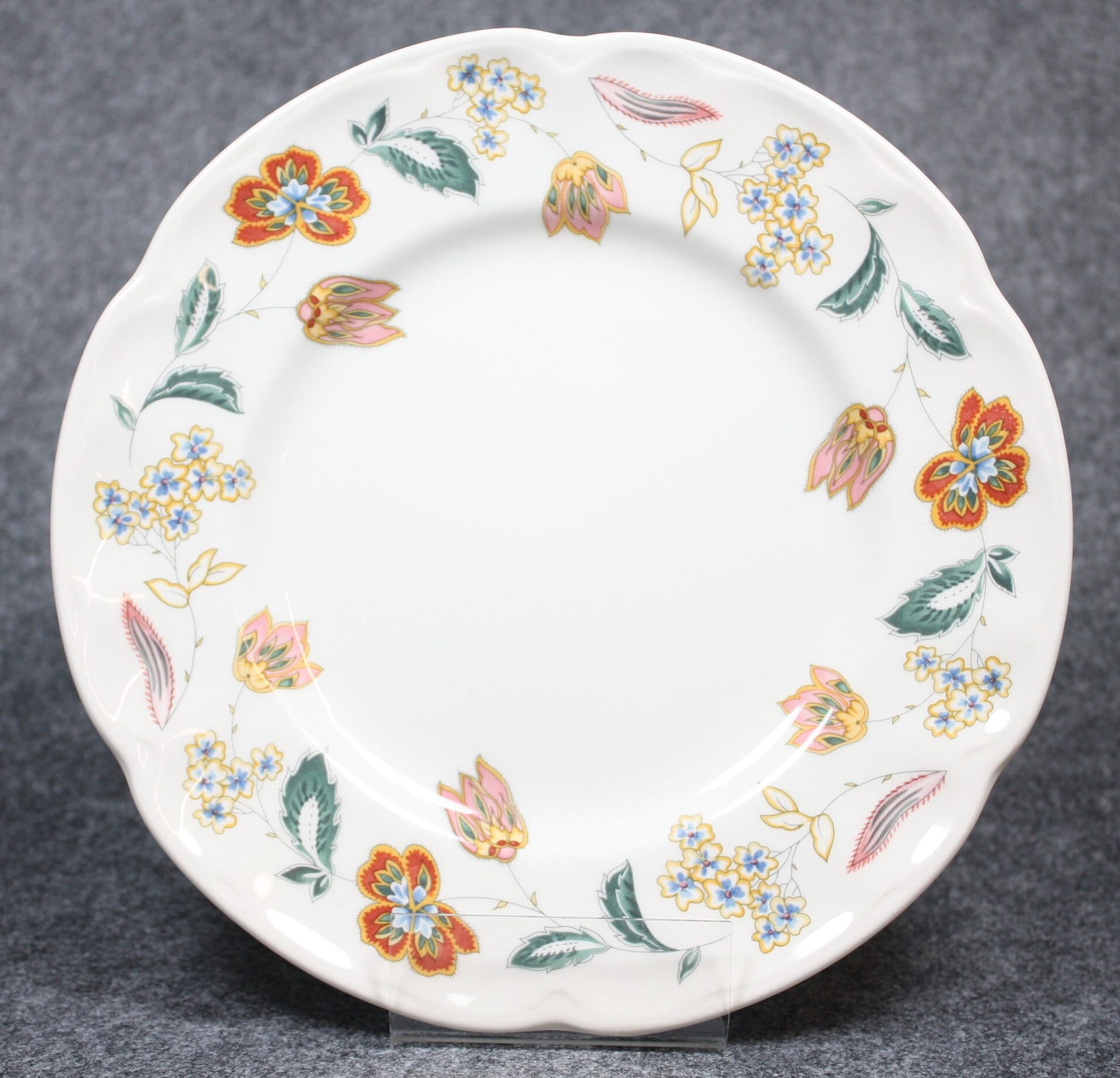 Vintage Frühstücksteller - IKEA Marcella - Blütendekor