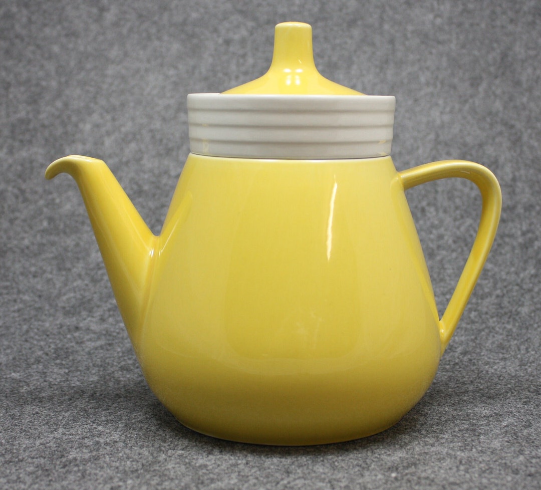 Vintage Teapot With Strainer Villeroy & Boch Luxembourg Etsy