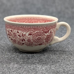 Teacup large - Villeroy & Boch - Burgenland Red - Vintage