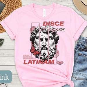 Latin Teacher T-Shirt: Roman History Gift for Latin Language Lovers
