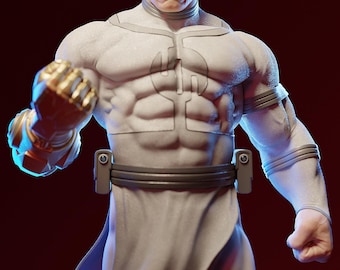 Unbesiegbare Eroberung STL Dateien, Viltrumite Krieger Figur, Comic Bösewicht 3D Druck Modell, Digitaler Download